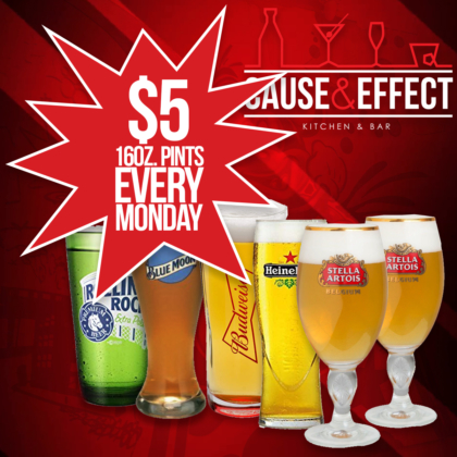 5 pints mondays